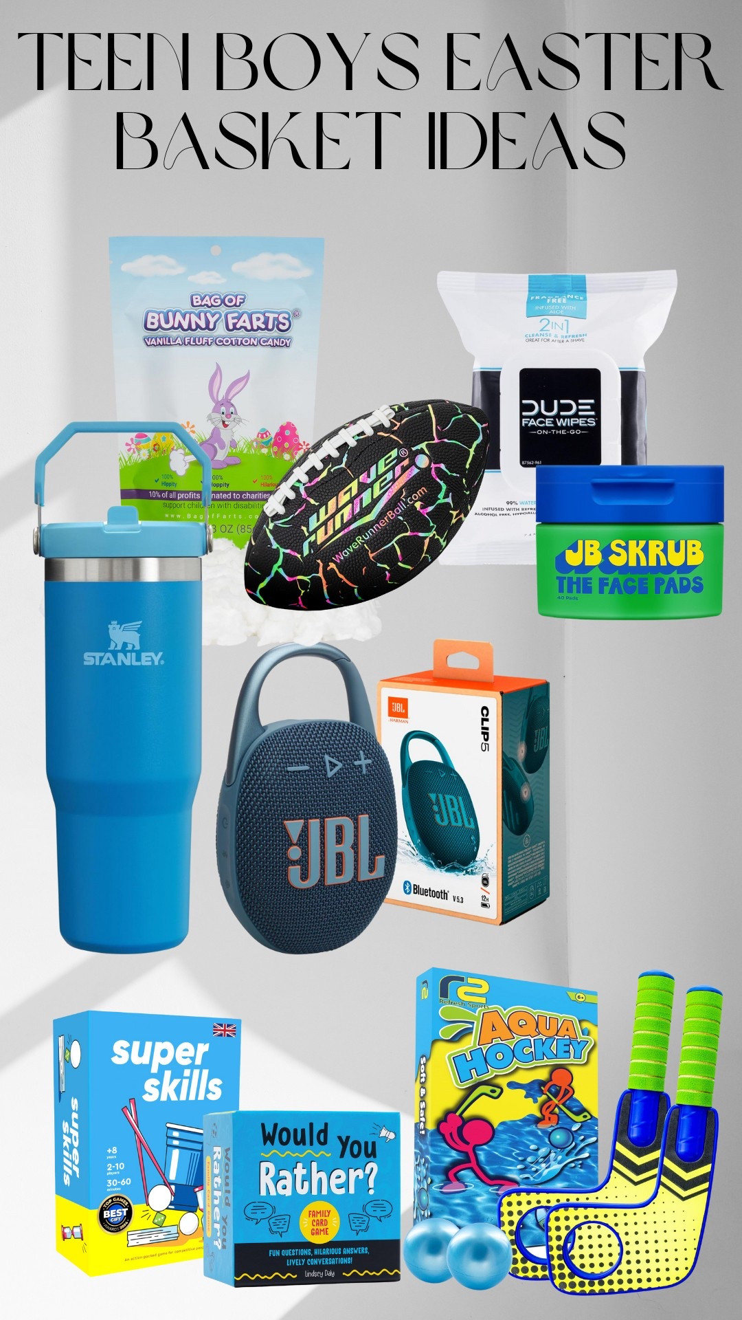 Easter Basket Ideas for Your Not-So-Little Guy
If your preteen boy is too cool for bunnies but still totally here for the Easter goodies, I’ve got you covered. Think less candy, more fun + functional! From techy gadgets to sports-themed finds and fidget must-haves, I’m rounding up Easter basket ideas that won’t get the eye roll.

Tap to shop it all on my LTK—because preteens may be tricky, but their baskets don’t have to be.

#LTKSpring #EasterBasketIdeas #BoyMom #LTKKids #EasterGiftsForHim #TweenBoyStyle #MessyMommaFinds

#LTKFamily #LTKSeasonal #LTKKids