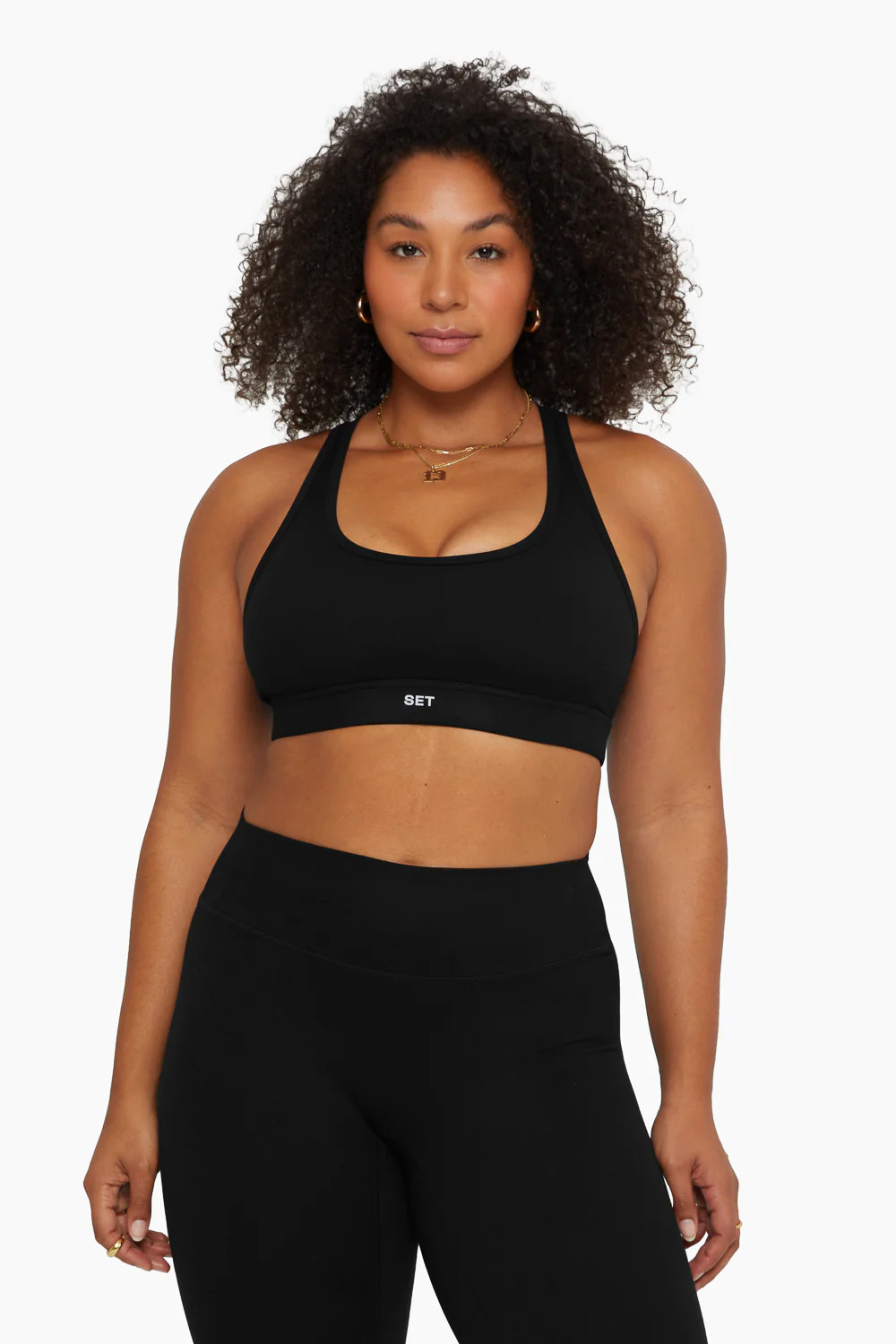 FORMCLOUD™ RACER BACK BRA - ONYX | SET Active