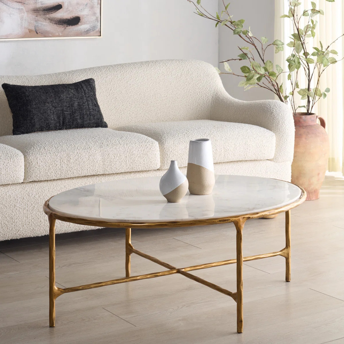 Evelynn Glass Top Coffee Table | Wayfair North America