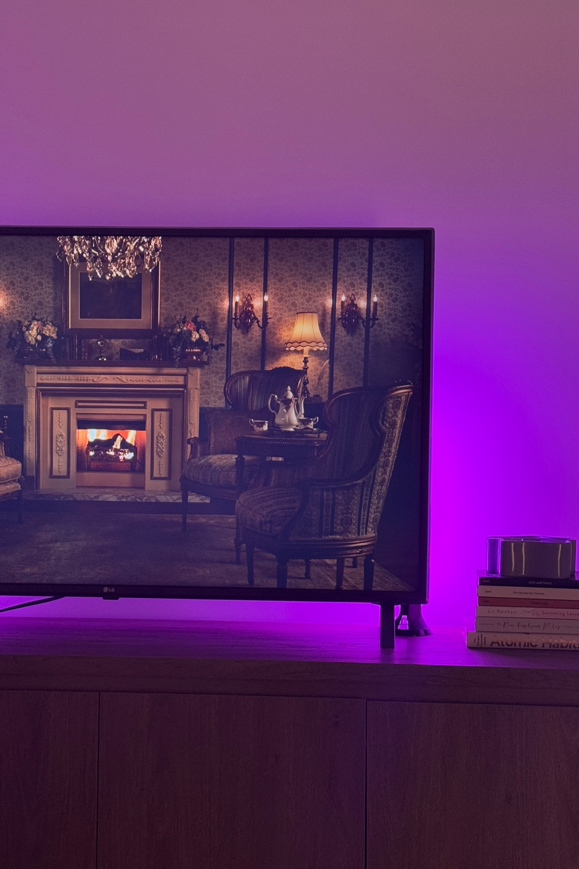 these tv light bars to set the vibes every night! you can customize the colours/scenes & schedule the to turn on & off in the app! love! ✨

ambient lighting is key on dark winter days! ⭐️ my led light bars & lamps are from amazon & not crazy expensive since there’s usually a coupon 

#LTKcasa #LTKwinter #LTKcanada