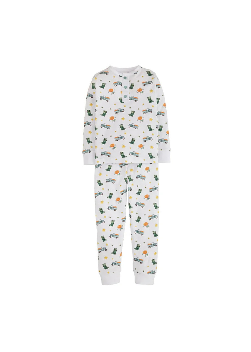 Printed Jammies - Pumpkin Harvest | Little English