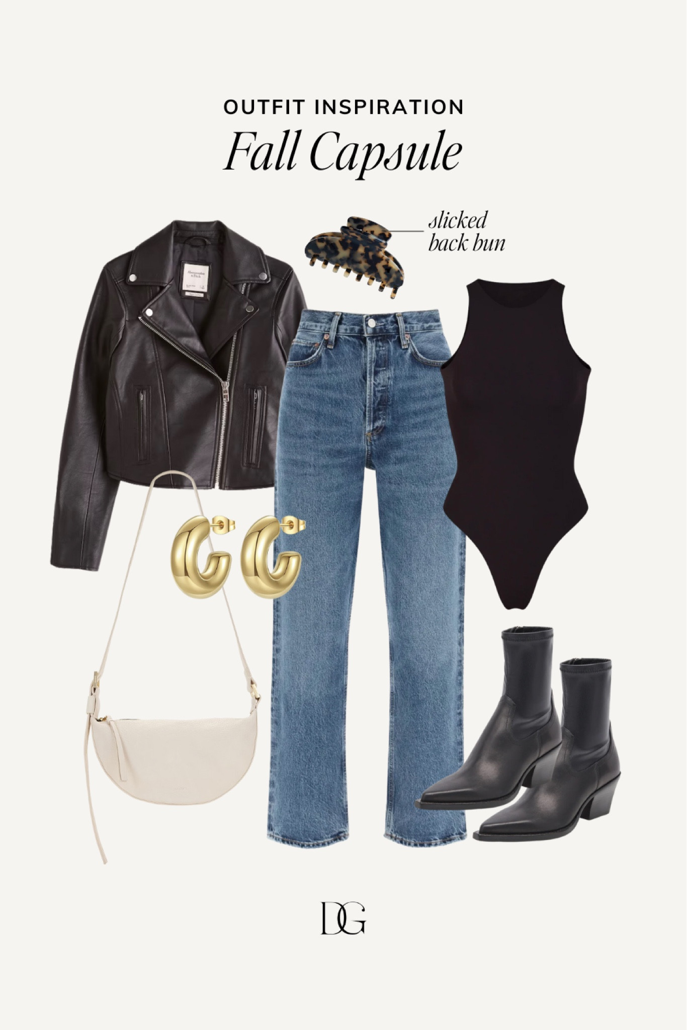 Fall capsule wardrobe, fall outfit inspiration, fall outfit idea, fall outfits, fall looks, fall basics, fall staples, fall wardrobe, fall staple, fall basic, neutral outfit, neutral fashion, fall style, fall looks, fall look, faux leather jacket, faux moto jacket, fall denim, fall boots, fall ankle boots, fall booties

#LTKstyletip #LTKunder100 #LTKSeasonal