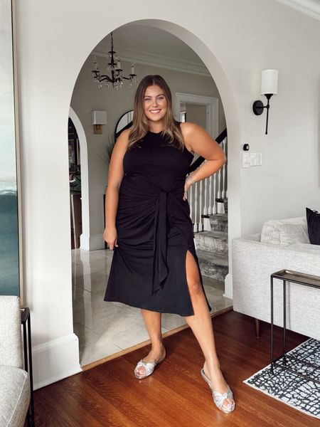 This double lined faux wrap dress is the perfect spring outfit and will pack well on vacation. Comes in 3 colors, sized XXS-5X. Wearing size XL. #WalmartPartner #walmartfashion @walmartfashion 

#LTKtravel #LTKmidsize #LTKstyletip