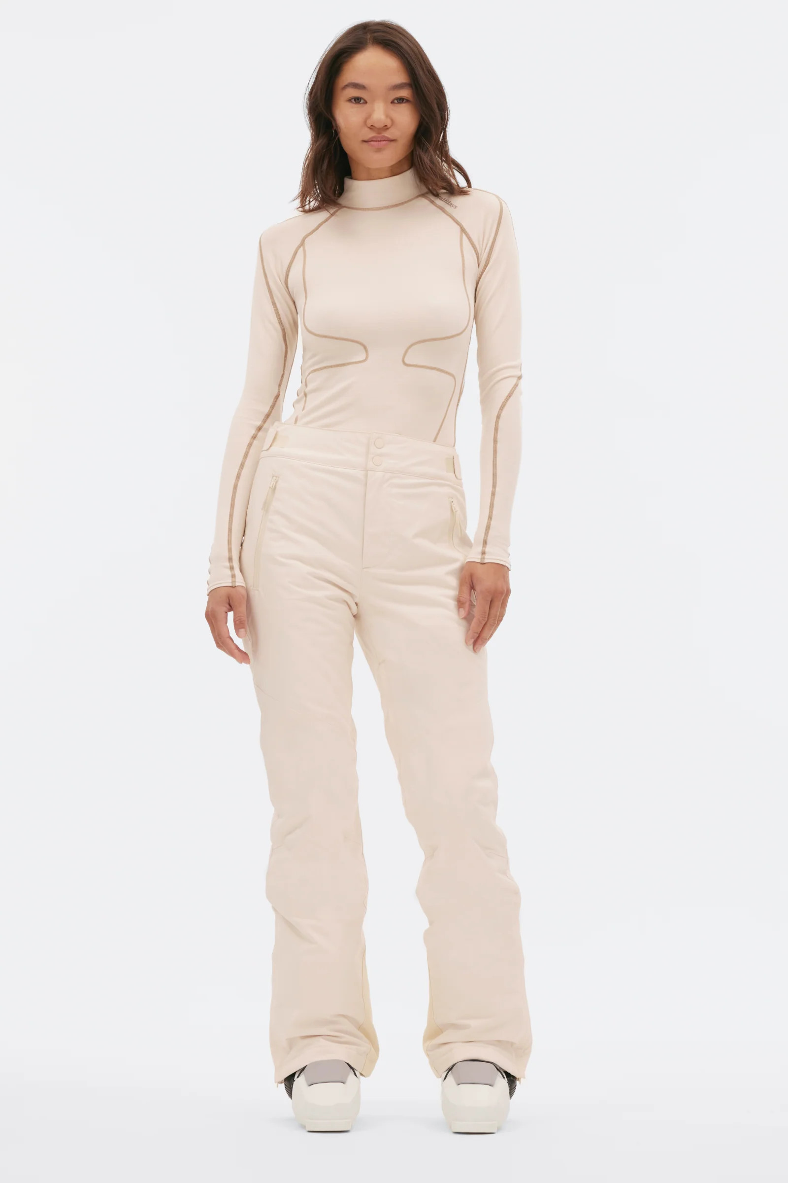 Alessandra Pant - Short - M / Oat Milk | Halfdays