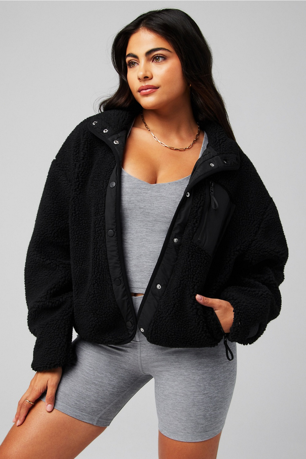 Tahoe Teddy Jacket | Fabletics - North America