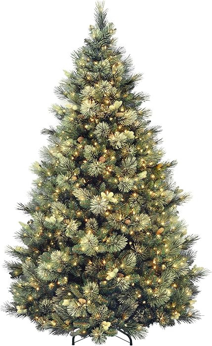National Tree Company Pre-lit Artificial Christmas Tree | Includes Pre-strung White Lights and St... | Amazon (US)
