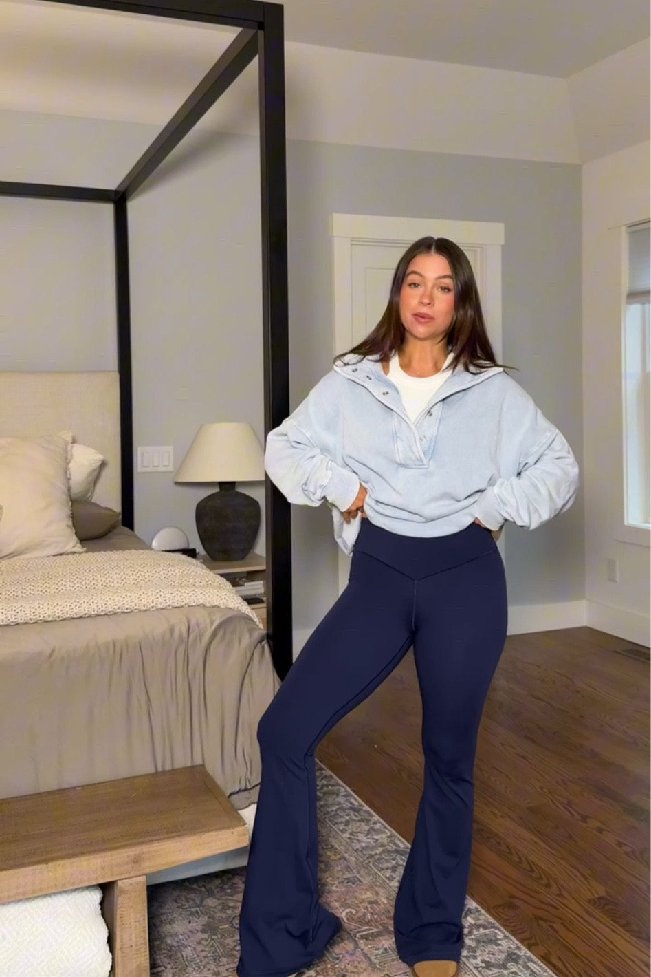 Love this blue lounge look from aerie 🫶🏼❄️

#LTKHoliday #LTKStyleTip