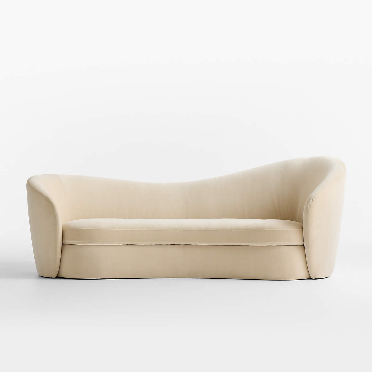 Salon 101" Sofa by Laura Harrier and Tiffany Howell | Crate & Barrel | Crate & Barrel