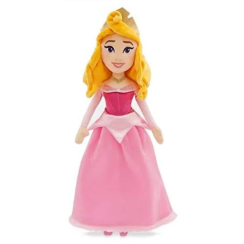 Official Disney Sleeping Beauty Aurora Pink Soft Plush Toy Doll 43cm | Walmart (US)