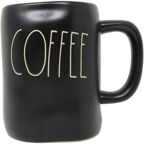 Rae Dunn Black Coffee Tea Mug | Walmart (US)