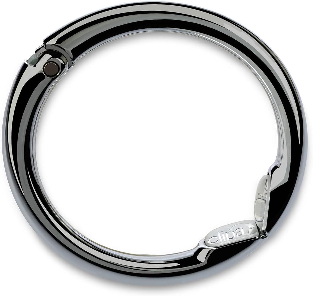 Clipa Handbag Hanger - Polished Hematite PVD - The Ring That Opens into a Hook and Hangs in Just ... | Amazon (CA)