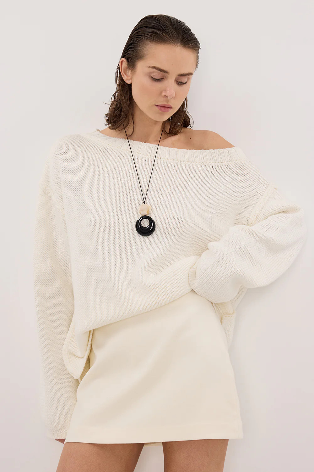 SOHO CREAM SKORT | DISSH