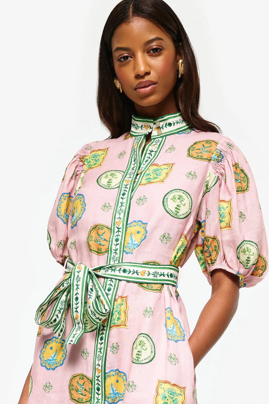 Porcelain Shirtdress | COUPER