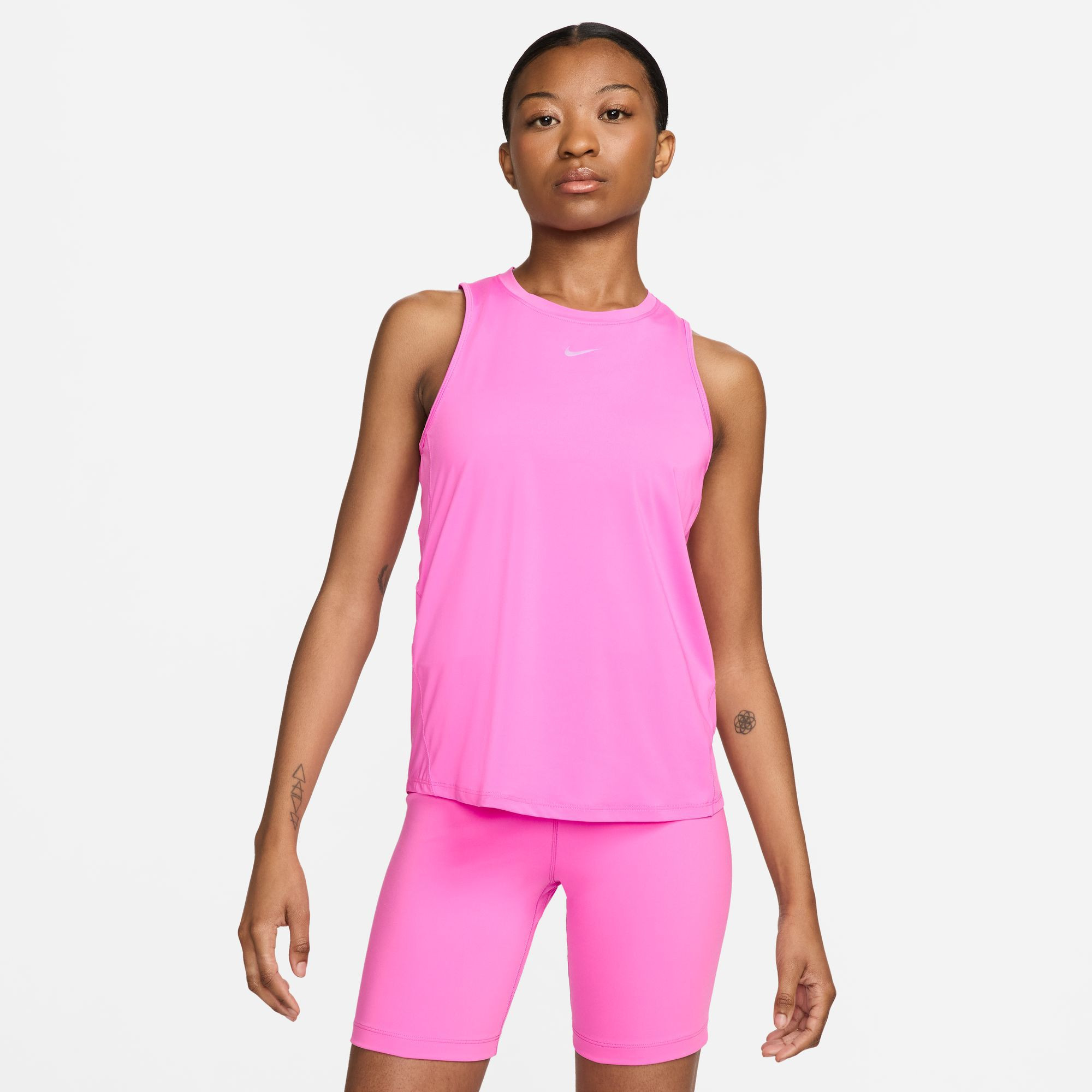 Nike Women's One Classic Dri-FIT Tank Top, Medium, Playful Pink | DICK'S Sporting Goods