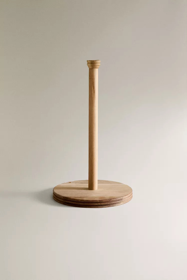 ACACIA WOOD ROLL OR TOILET PAPER HOLDER | Zara US