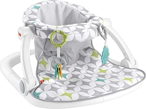 Fisher-Price Portable Baby Chair with BPA-Free Teether and Clacker Baby Toy, Sit-Me-Up Floor Seat... | Amazon (US)
