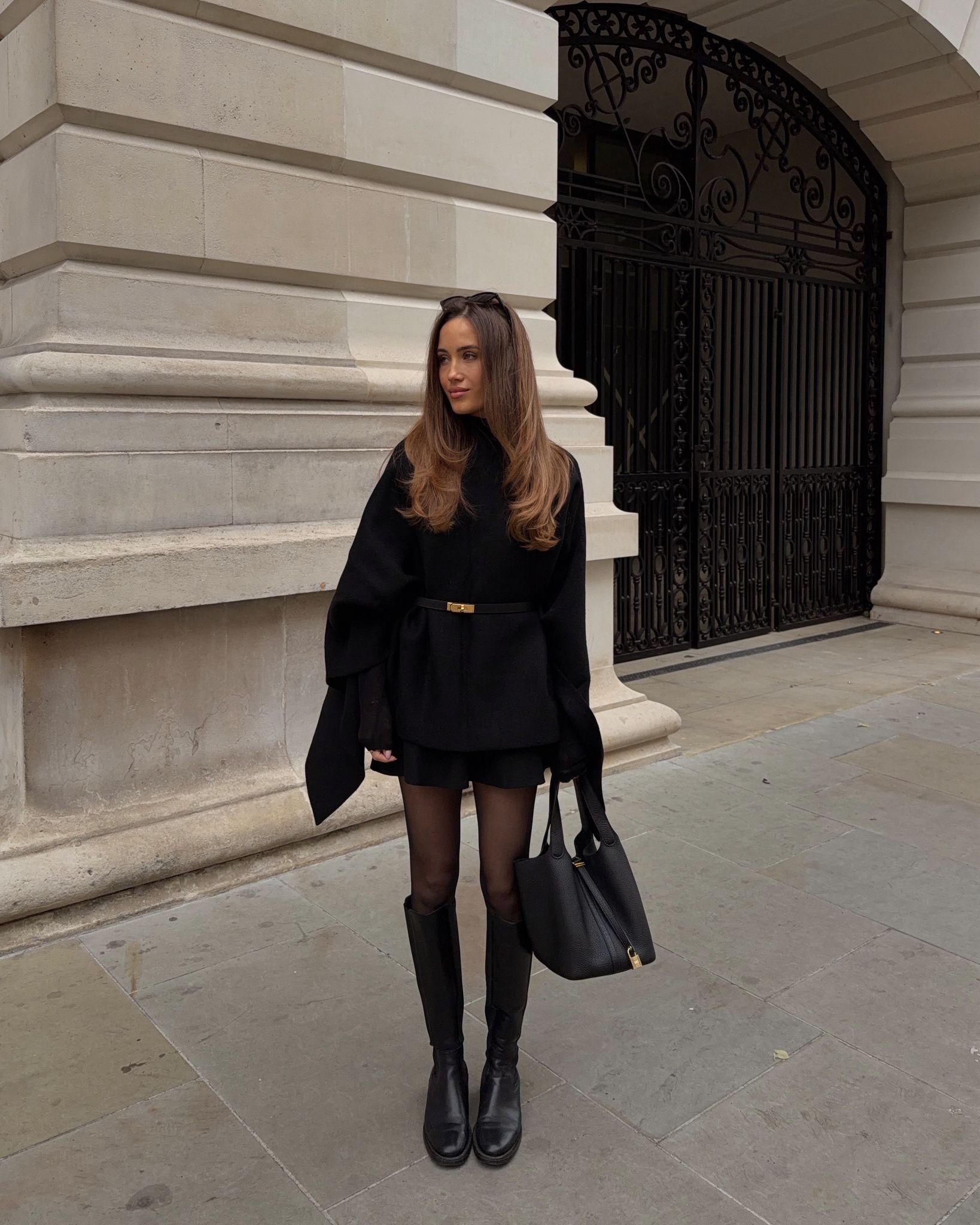 Black on black🖤 styling my new @vestiaireco addition
I've been waiting for this bag on my wishlist to pop up! the Hermès Picotin... a bag inspired by equestrian feed bags the 'Picotin' was a unit measuring the amount of oats for the horse. Sign-up to the platform to find more treasures! KATEOCT for 20% off

#LTKuk #LTKautumn