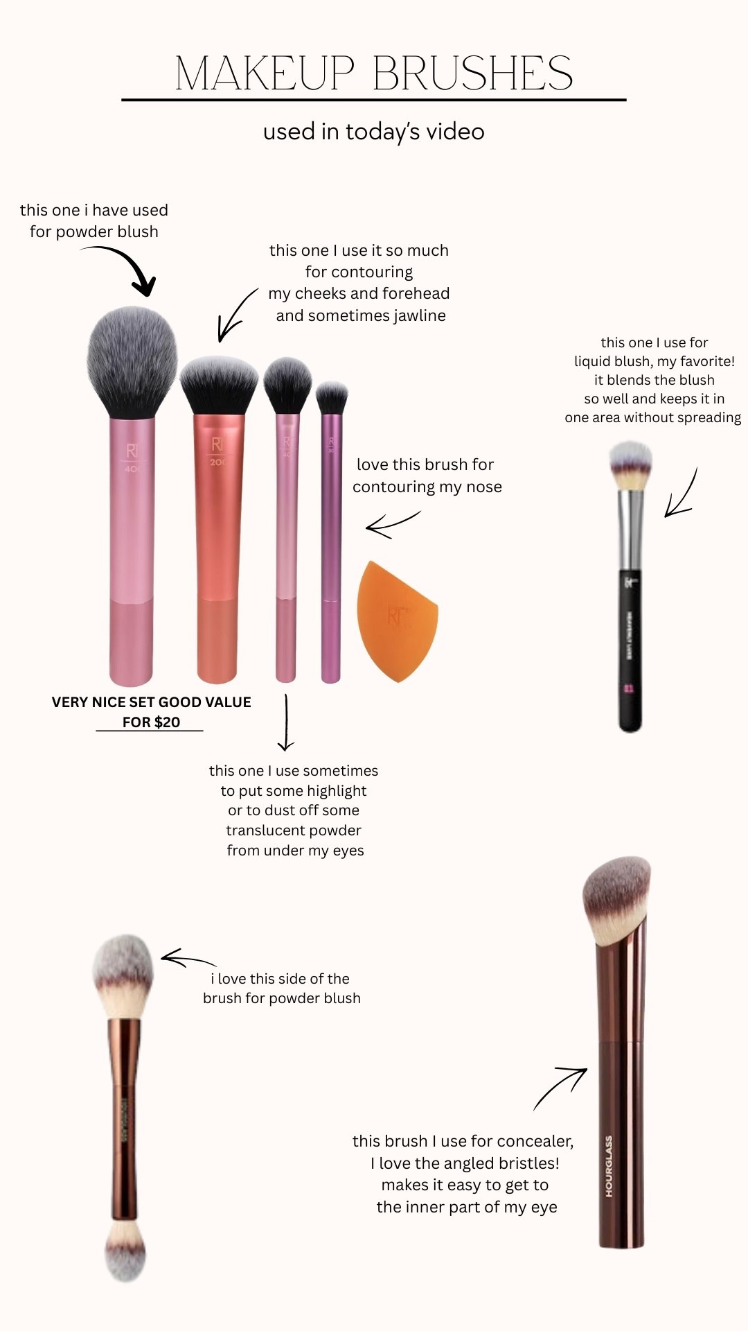 Makeup brushes 👩🏽‍🎨

#LTKBeauty