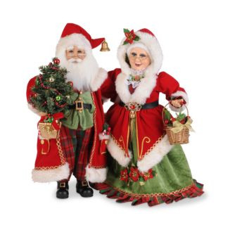 Karen Didion Originals Lighted Strolling Mr. & Mrs. Claus   | Bloomingdale's Home | Bloomingdale's (US)