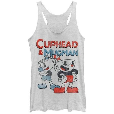 Cuphead & Mugman Juniors Graphic T-Shirt M | Walmart (US)