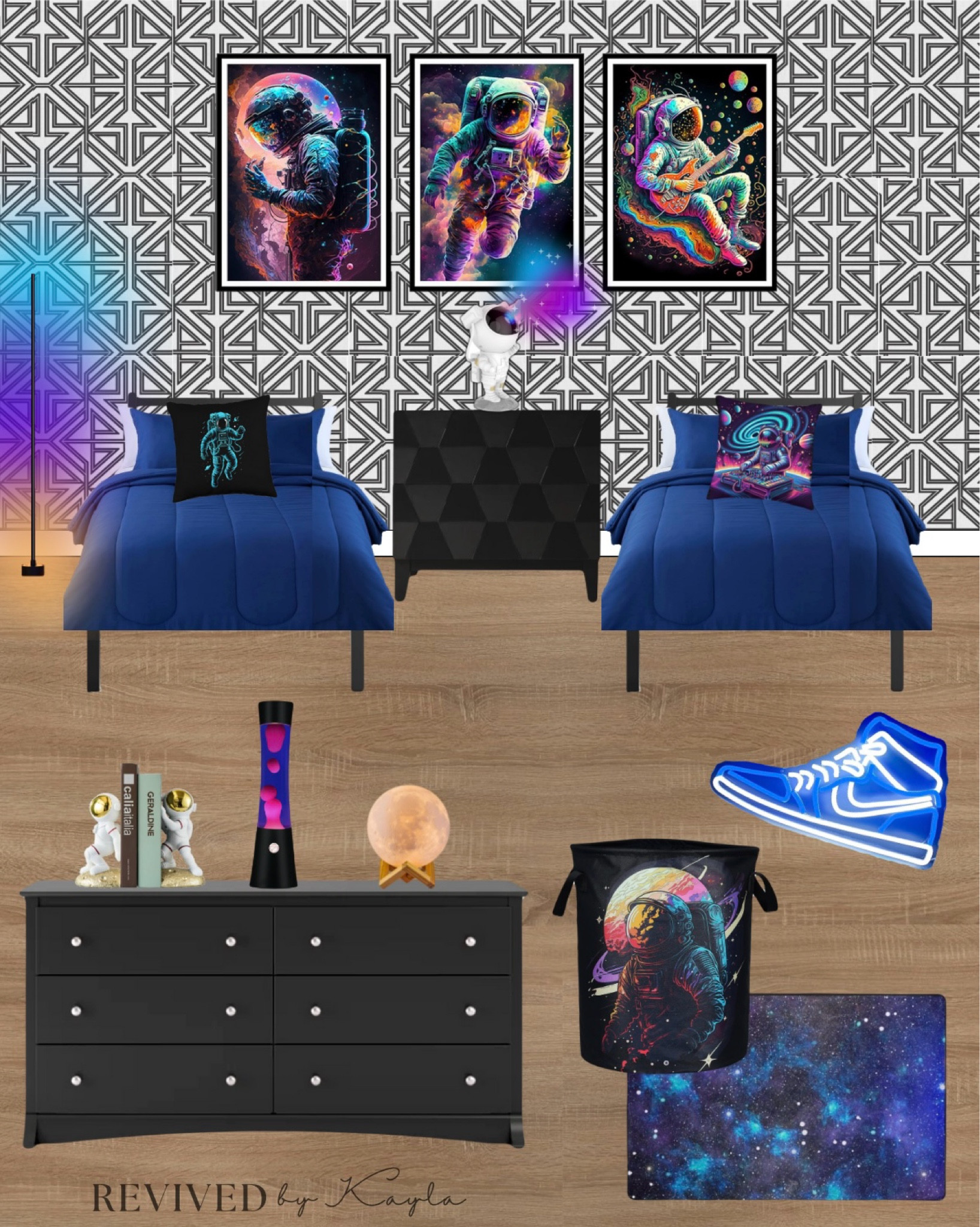 Astronaut boys room color palette / mood board  🚀

#homedecor #homeinspo #boysroom #teenroom #boysroomideas #colorpalette #homedecorinspo #homeideas #boys 

#LTKFindsUnder50 #LTKFindsUnder100 #LTKHome