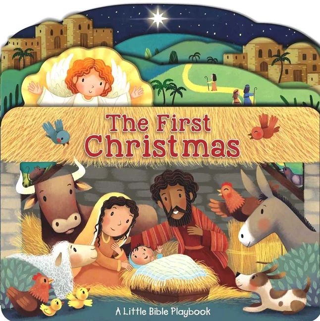 Little Bible Playbook: Little Bible Playbook: The First Christmas (Board book) | Walmart (US)