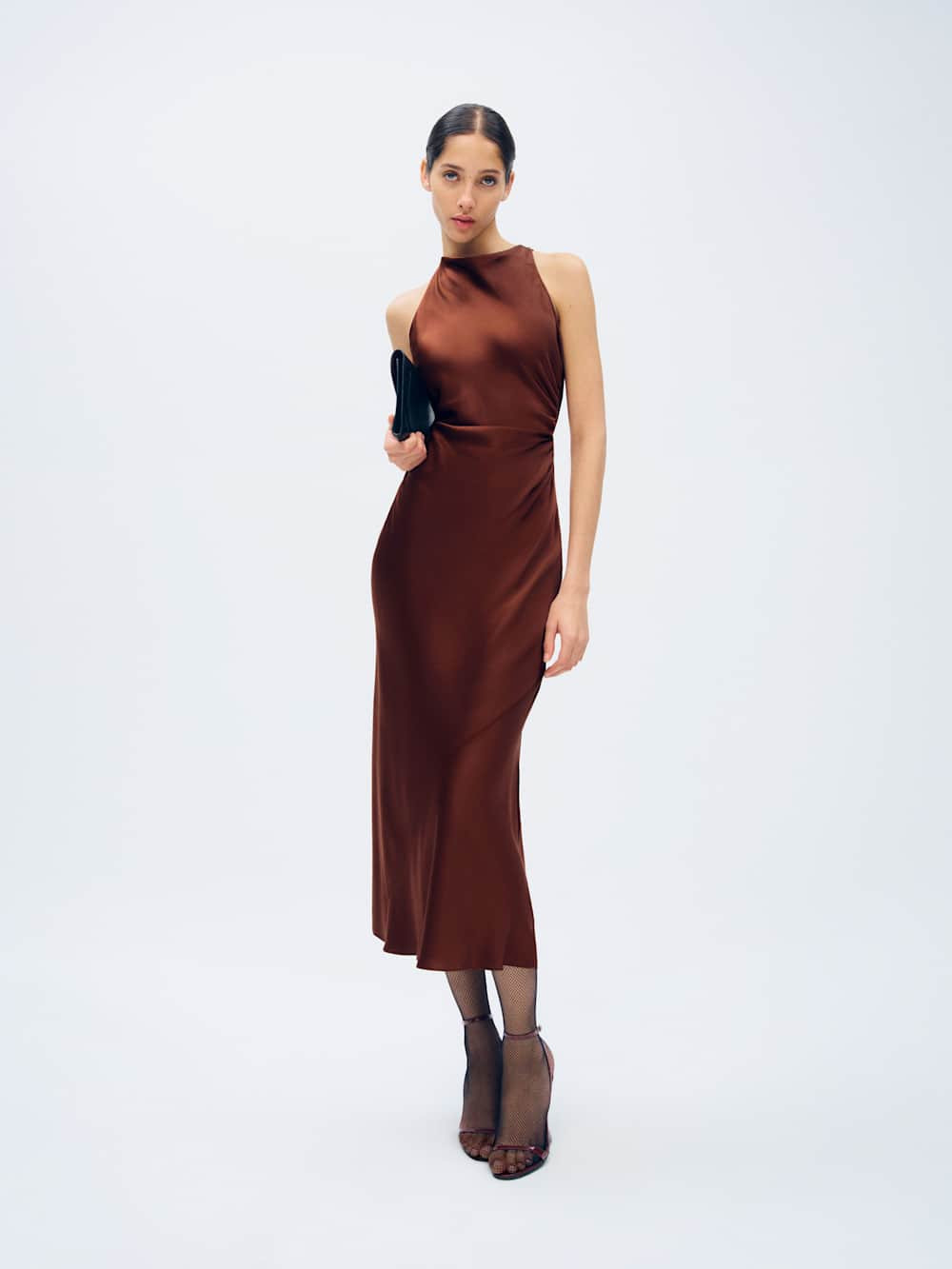 Casette Silk Dress | Reformation (Global)