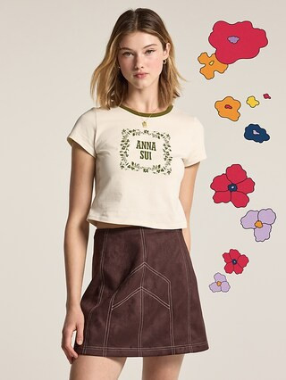 Old Navy x Anna Sui Ringer Tee | Old Navy (US)