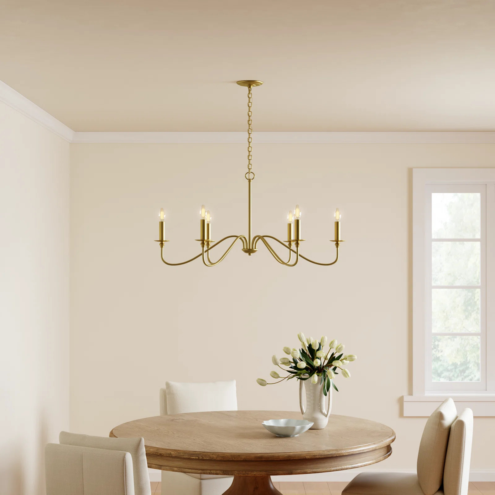 Ableton 6 - Light Dimmable Classic / Traditional Chandelier | Wayfair North America