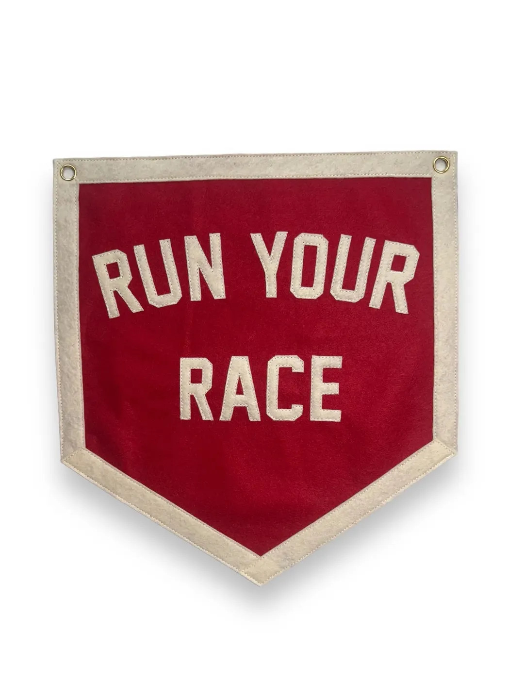 Run Your Race Wall Pennant | Etsy (Global)