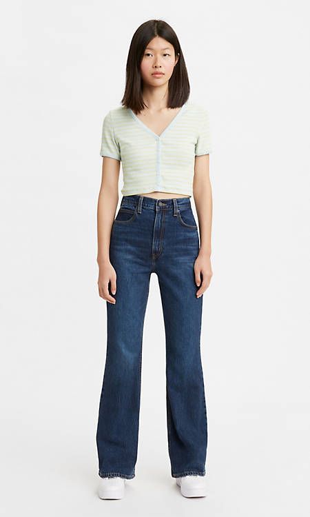 70's High Rise Flare Women's Jeans | Levi's (CA)