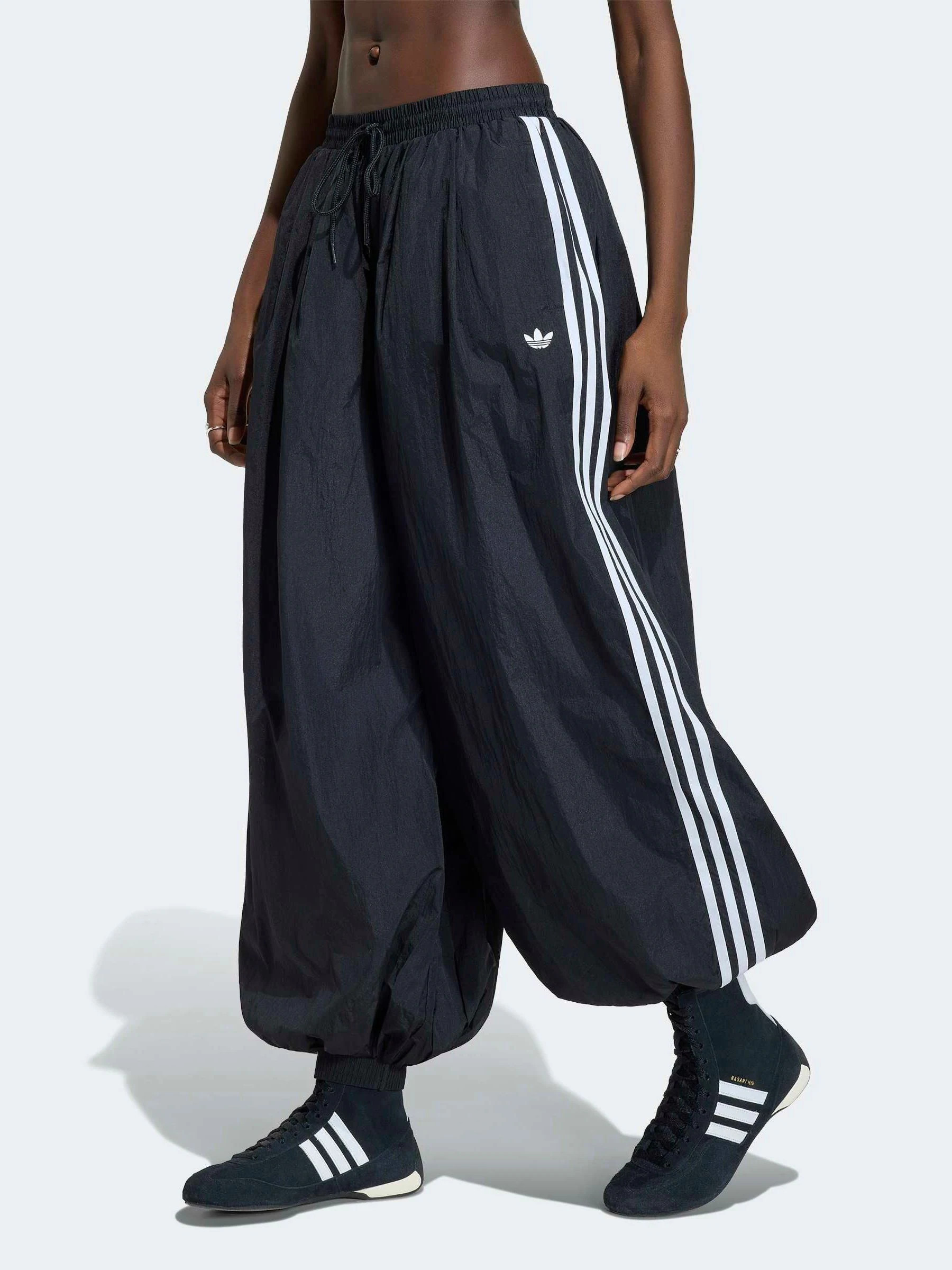 adidas originals adidas Originals Grey Firebird Balloon Trackpant Trousers | Next US