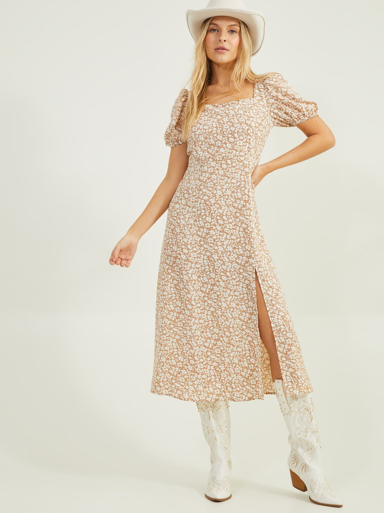 Jen Floral Midi Dress | Altar'd State