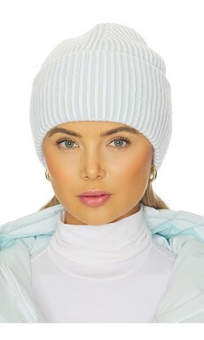 Varley Dionne Plated Beanie in Mist Blue from Revolve.com | Revolve Clothing (Global)