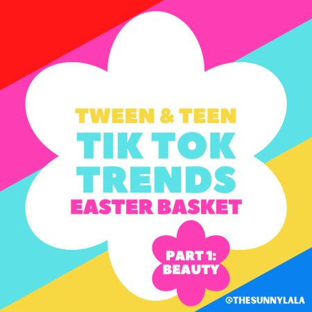 The Sunny La La Tween & Teen Tik Tok Trends Easter Basket Recs, PART 1: BEAUTY ✨💐💖🐰

Order all already curated and perfectly packaged for your tween / teen at The Sunny La La (see the IG reel @thesunnylala), OR piecemeal yourself here! 

All the best Tik Tok trends that are Easter Basket-perfect, BEAUTY here and see MISC items at next post!

#LTKbeauty #LTKfamily #LTKSeasonal
