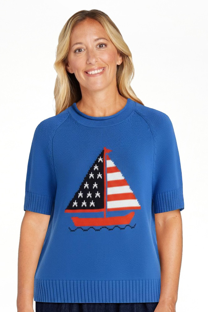 Free Assembly Women's and Women's Plus Roll Neck Cotton Sweater with Short Sleeves, Sizes XS-4X | Walmart (US)