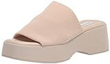 Steve Madden Women's SLINKY30 Wedge Sandal, Tan, 10 | Amazon (US)