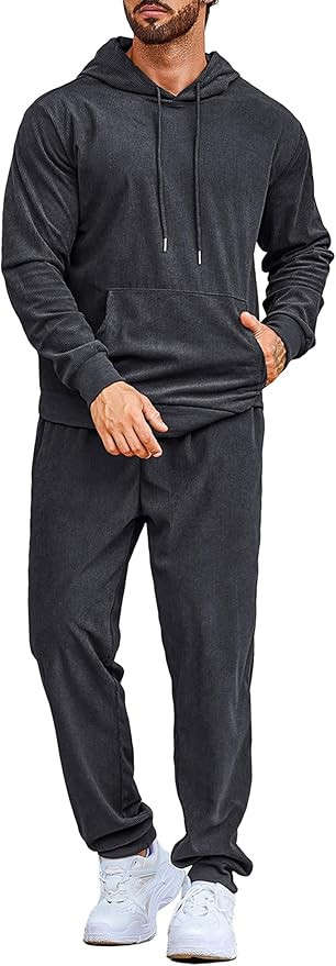 COOFANDY Men's Tracksuit 2 Piece Set Hoodie Sweatsuits Athletic Jogging Suits Casual Sports Outfi... | Amazon (US)