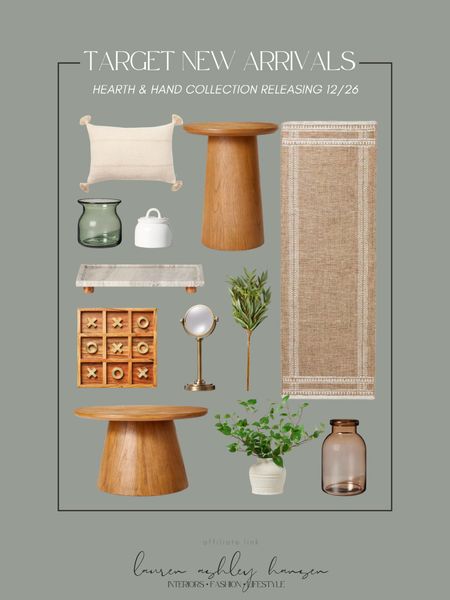 The newest Hearth and Hand collection by Joanna Gaines with Target releasing next Tuesday, 12/26! There are so many beautiful decor pieces that are perfecting for transitioning your home from holiday to winter and then spring! Warm tones, soft textures, and great price points! 

#LTKstyletip #LTKhome