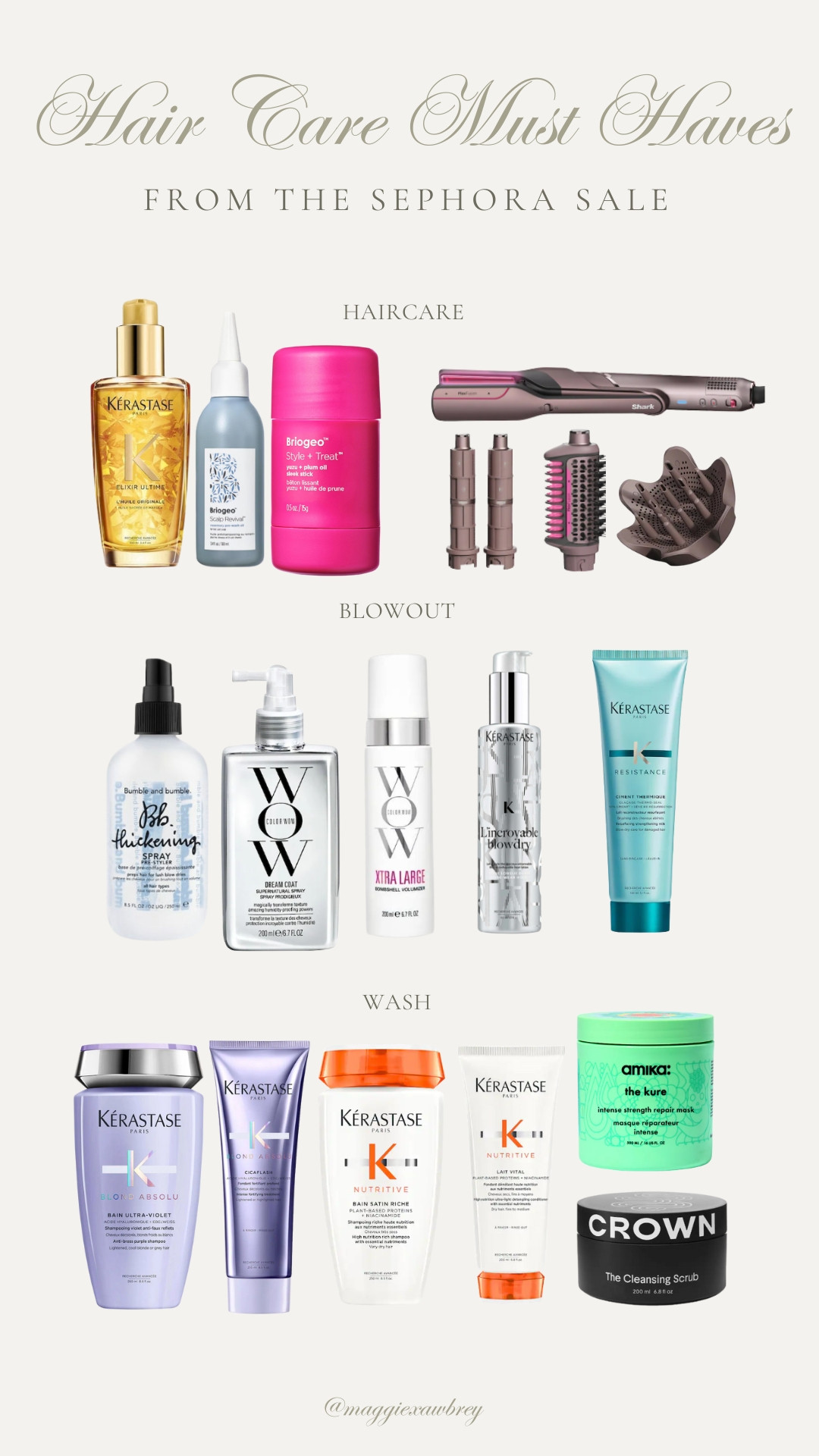 hair care must haves ✨

#haircaremusthaves #blowoutmusthaves #sephorasale 

 
