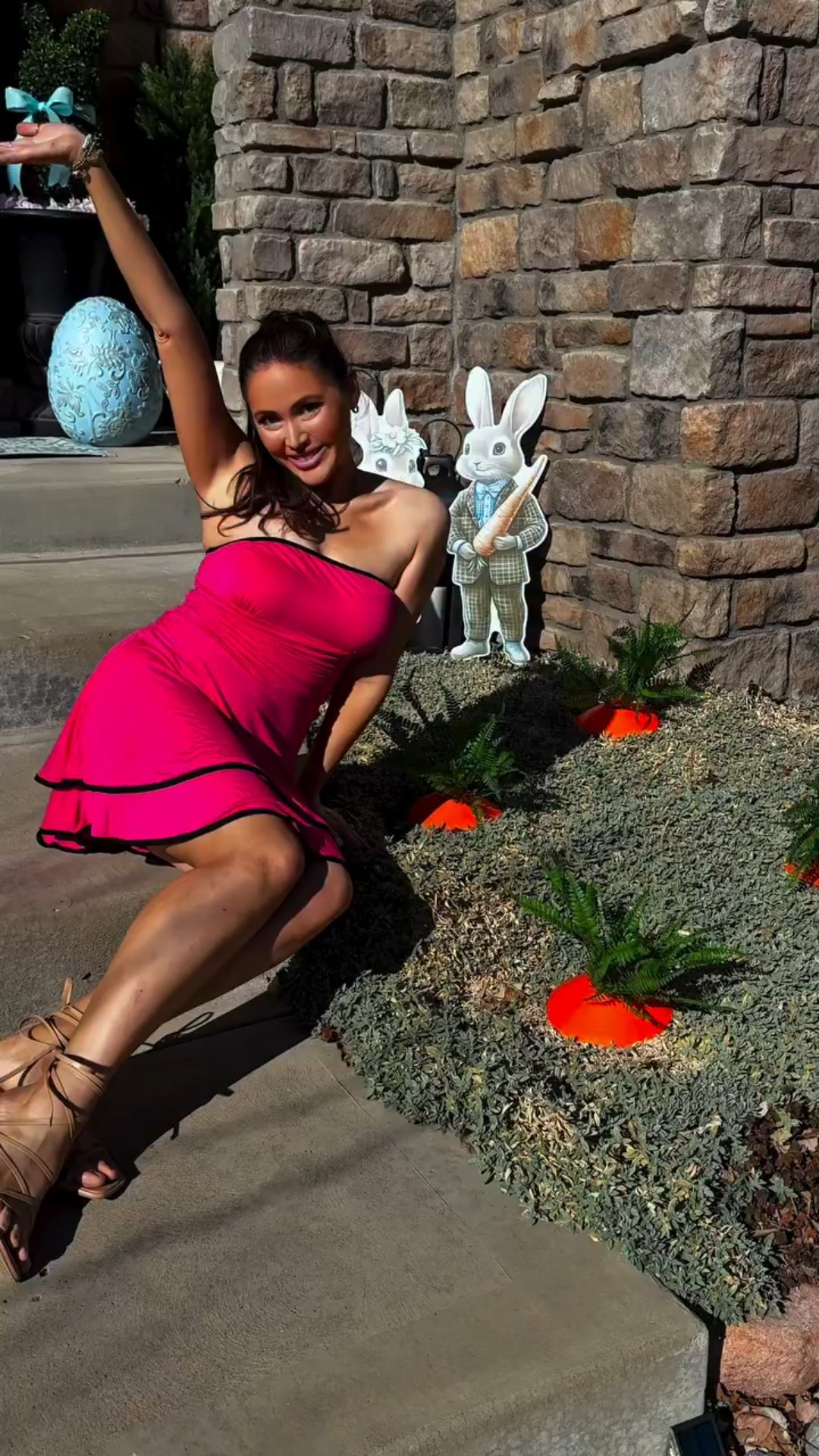 🥕🐰 Turn your yard into a Bunny Carrot Patch 🐰🥕

The Easter decoration everyone thinks took hours… but it took minutes 🙌

So easy, so cheap, and the kids go crazy for it 🐰🥕

Perfect for your front yard, porch, or garden this Easter!
Save this for your Easter decorating list ✔️

#easterdecor #easterdecorations #easterbunny #springdecor diydecor momlife #easydecor holidaydecor craftymom

#LTKmomlife #LTKSeasonal #LTKHome