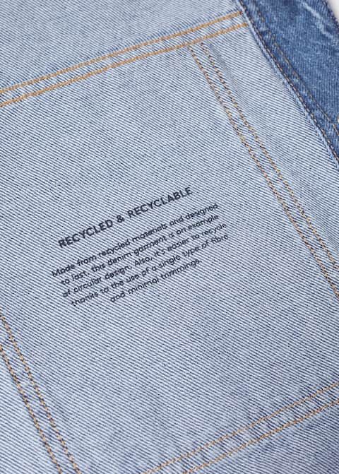 Jeansjacke mit taschen -  Damen | Mango Deutschland | MANGO (DE)