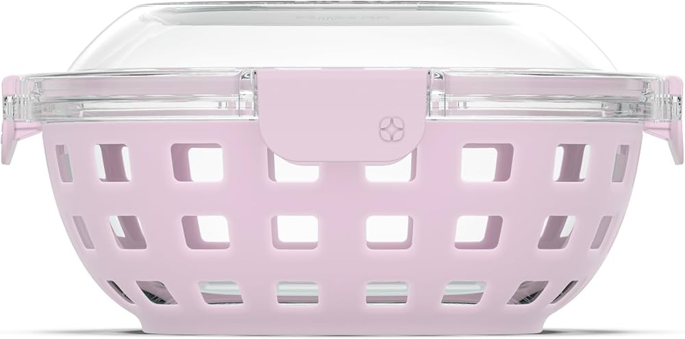 Ello Duraglass Meal Prep Lunch Bowl Container, 5 cup- Glass Food Storage Container with Silicone ... | Amazon (US)