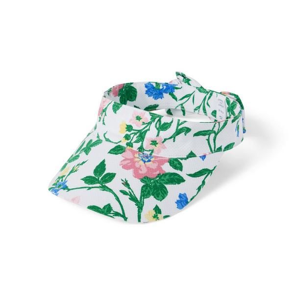Floral Pique Bow Visor | Janie and Jack