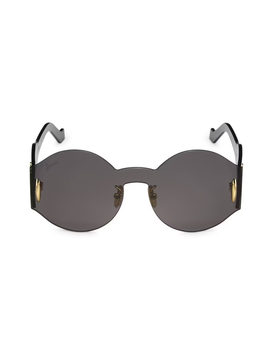 59MM Round Mask Sunglasses | Saks Fifth Avenue