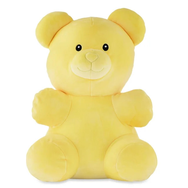 Valentine's Day 16" Yellow Gummy Bear Child's Plush Toy by Way To Celebrate | Walmart (US)