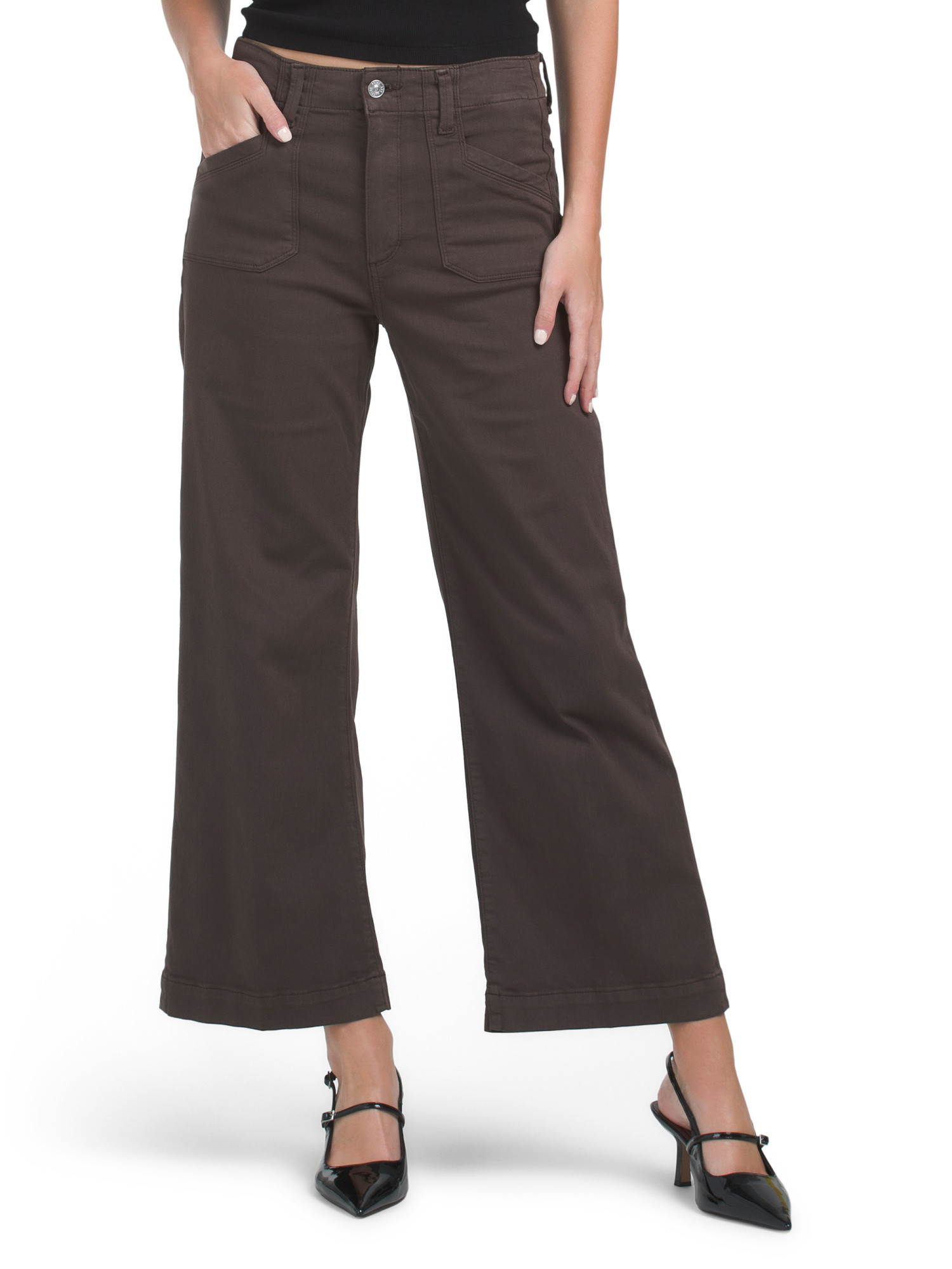 Anessa Welt Patch Pockets Pants | TJ Maxx