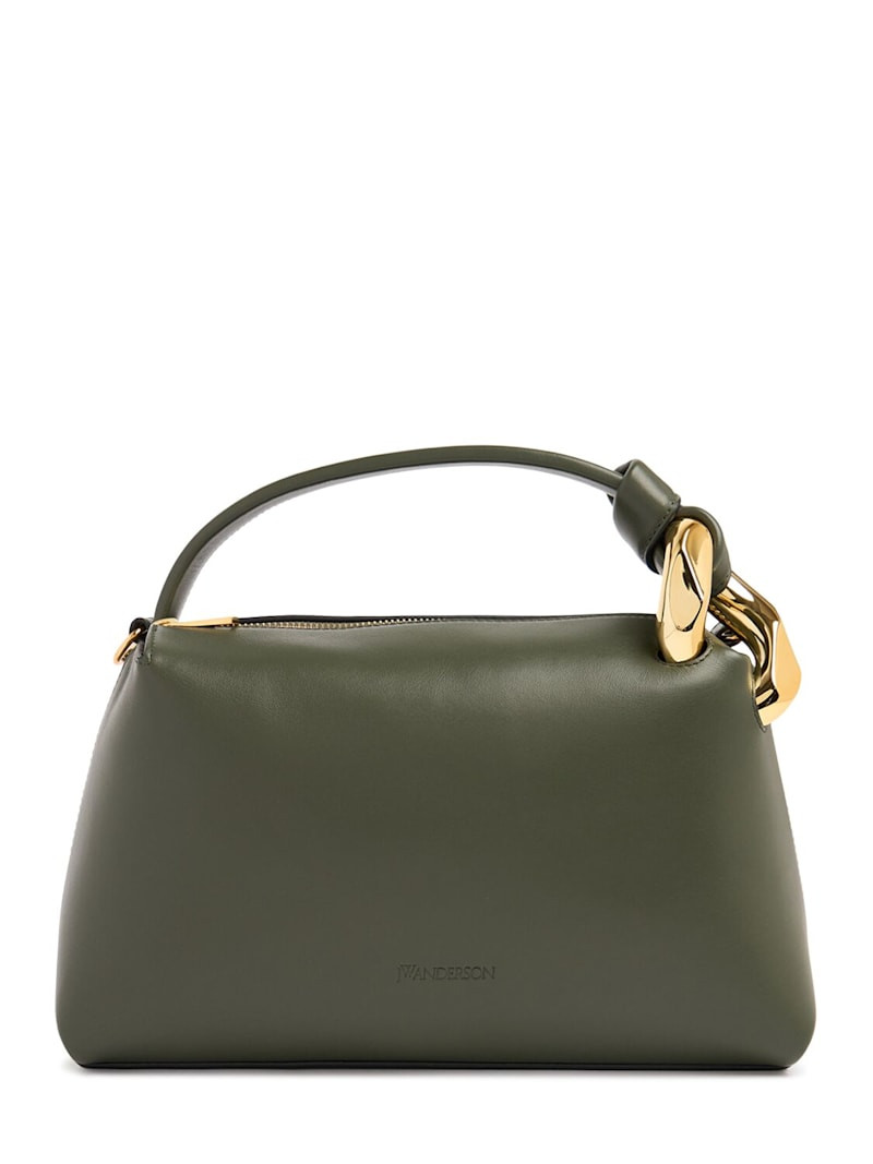 Corner leather shoulder bag | Luisaviaroma