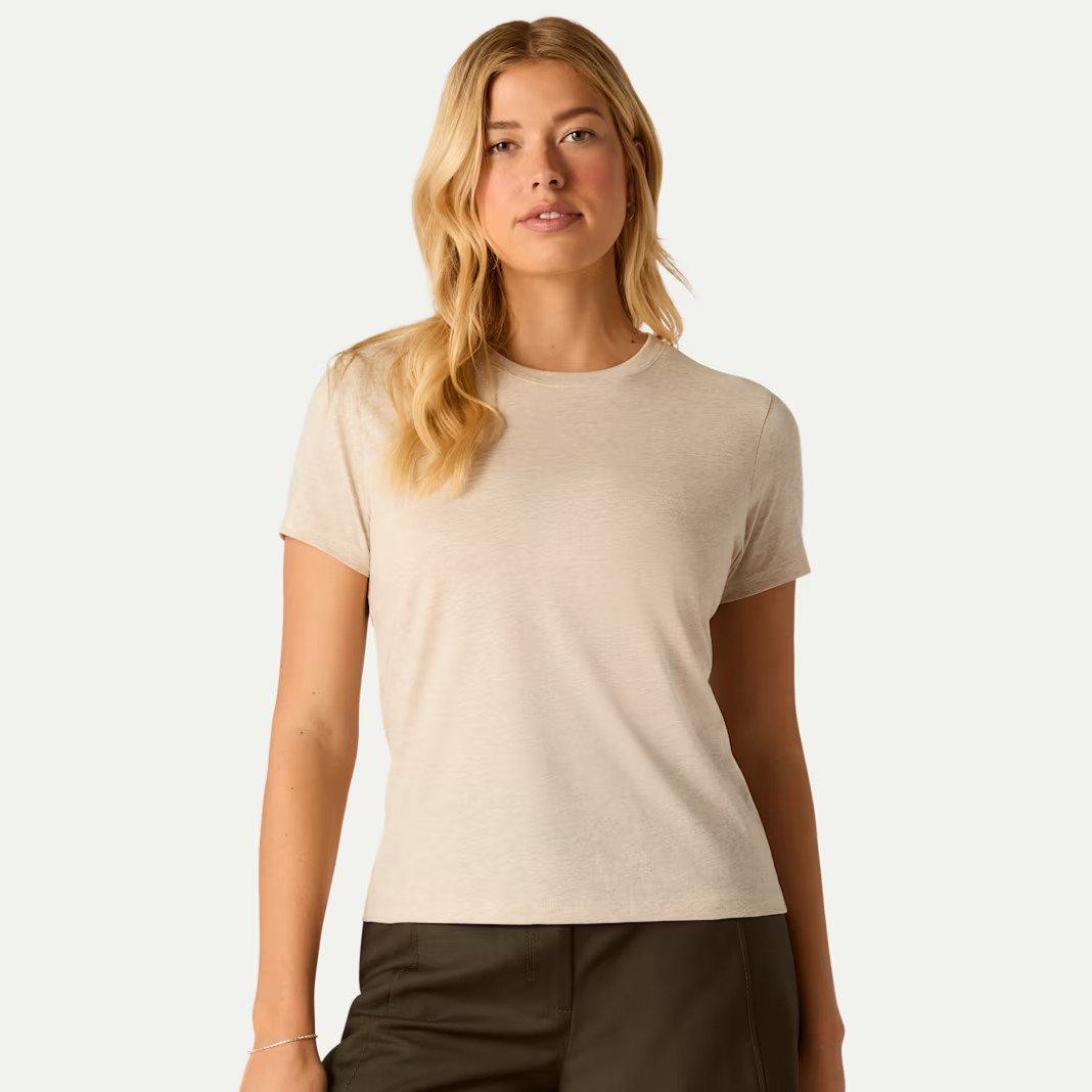 Women's Pima Cotton Slim Crew Neck T-Shirt | Bombas