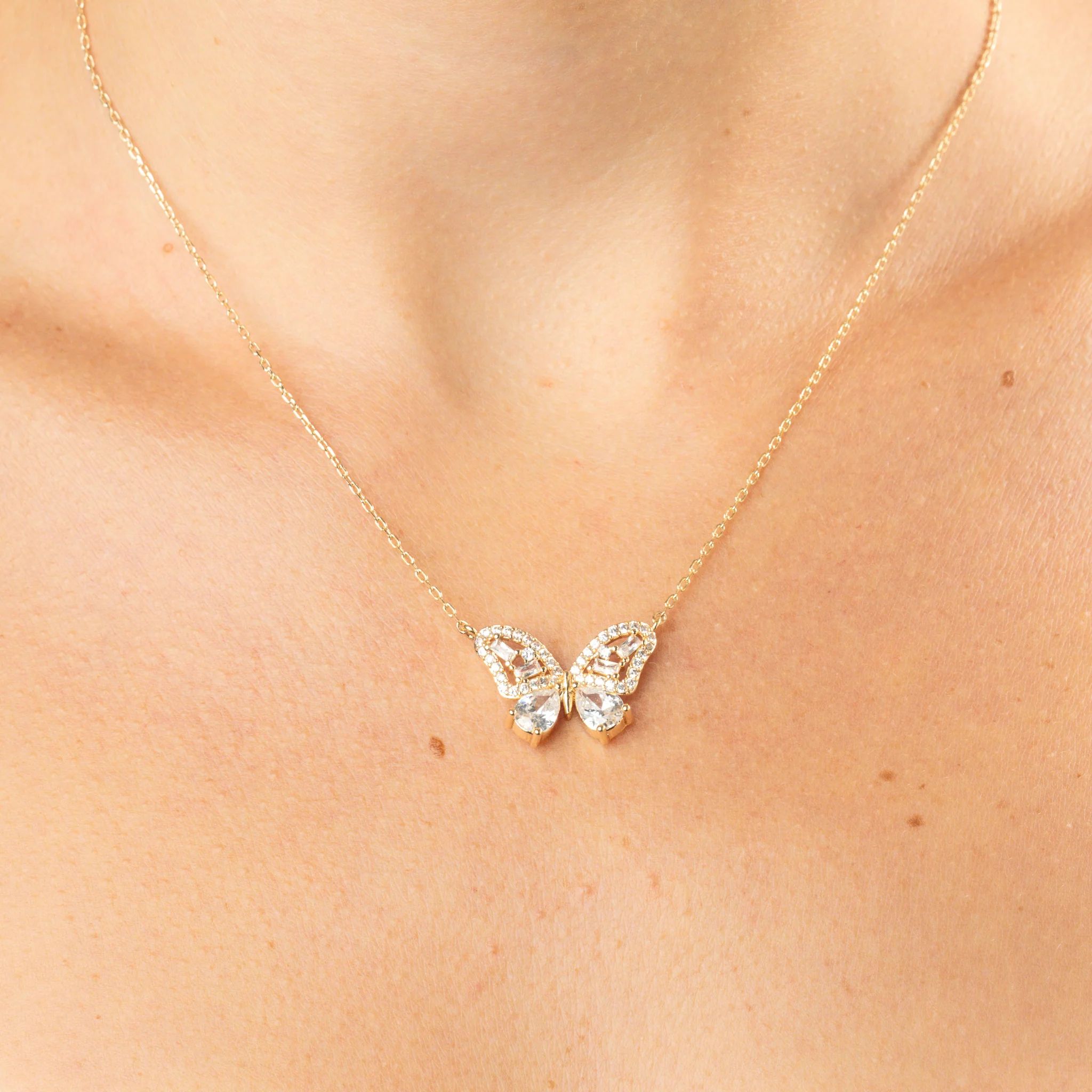 The Brilliant Butterfly Necklace | Jaclyn Roxanne